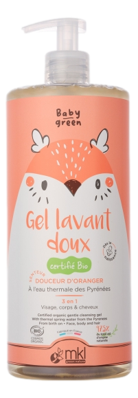 BABY GREEN gel lavant   1 litre